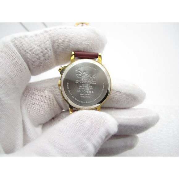 Women Disney Mickey Mouse Quartz WR Analog 27mm Dial Musical Round Watch (G434) - Picture 3 of 10
